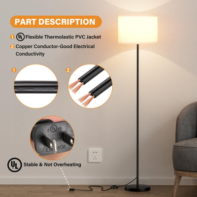Ambimall lamp styled in living room creating cozy ambient lighting