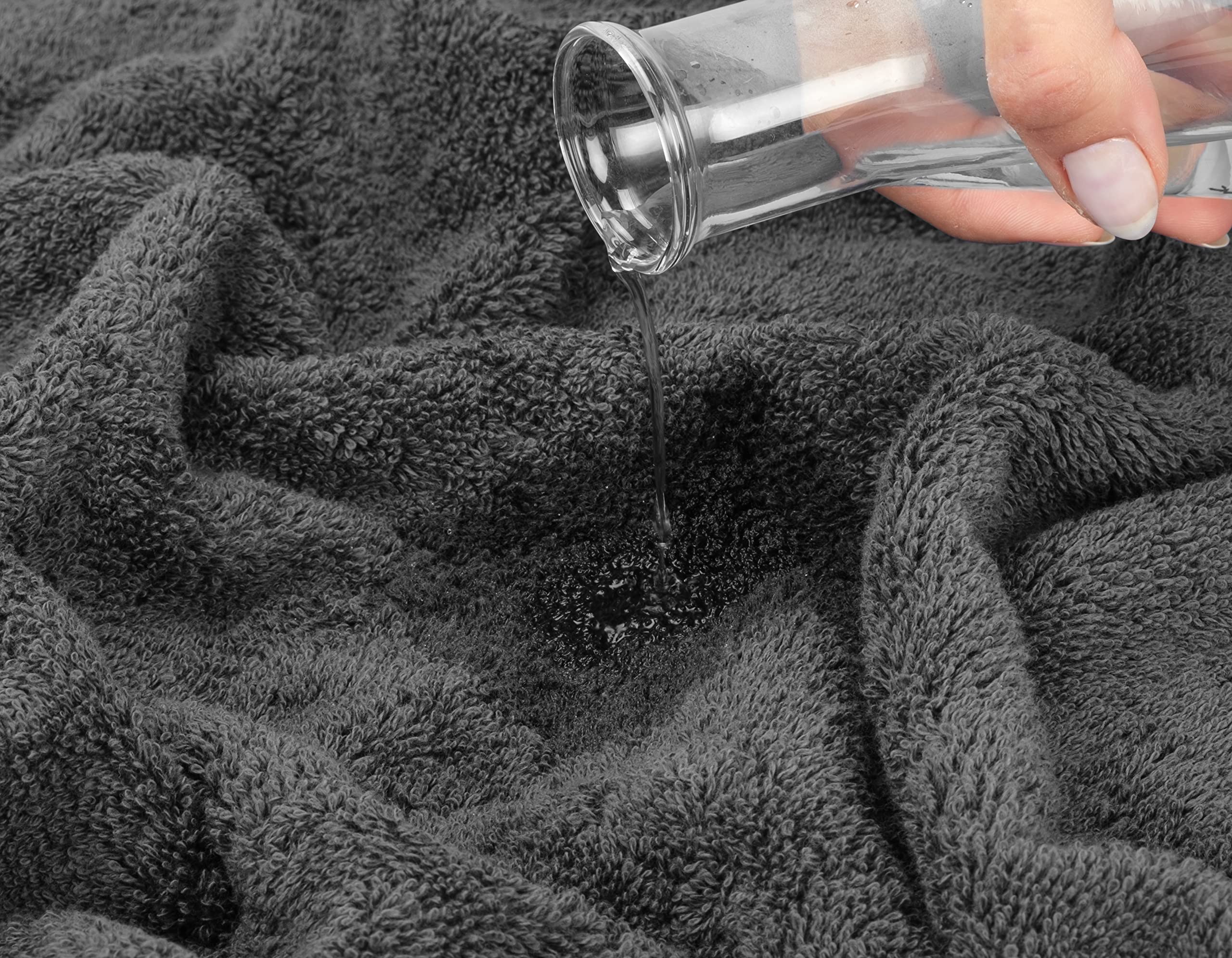 American Soft Linen detalle de pliegue y borde, acabado duradero y elegante