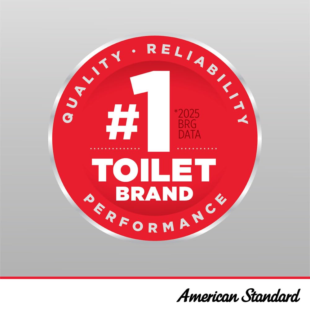 American Standard asiento instalado en baño moderno, confort silencioso diario