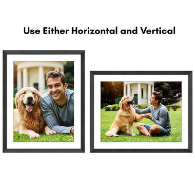 Americanflat frame displayed horizontally on wall for living room decor