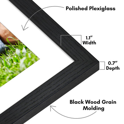 Americanflat plexiglass detail demonstrating clear view and scratch protection