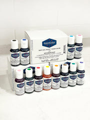 AmeriColor close-up gel texture highlighting concentrated pigment benefit