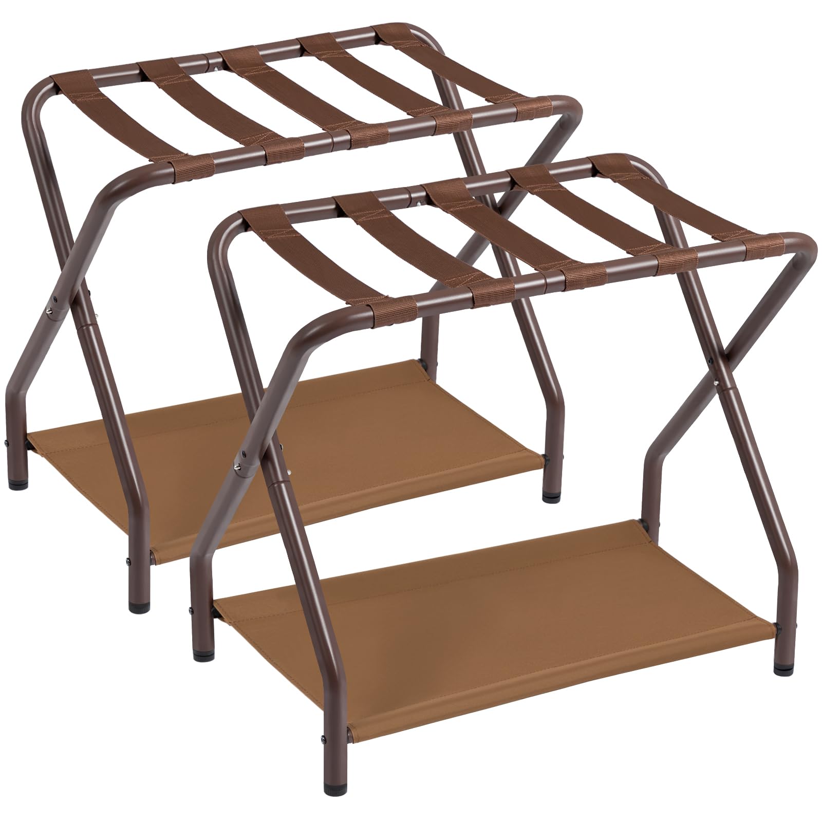 AMHANCIBLE rack frontal en habitación mostrando estabilidad y acceso fácil