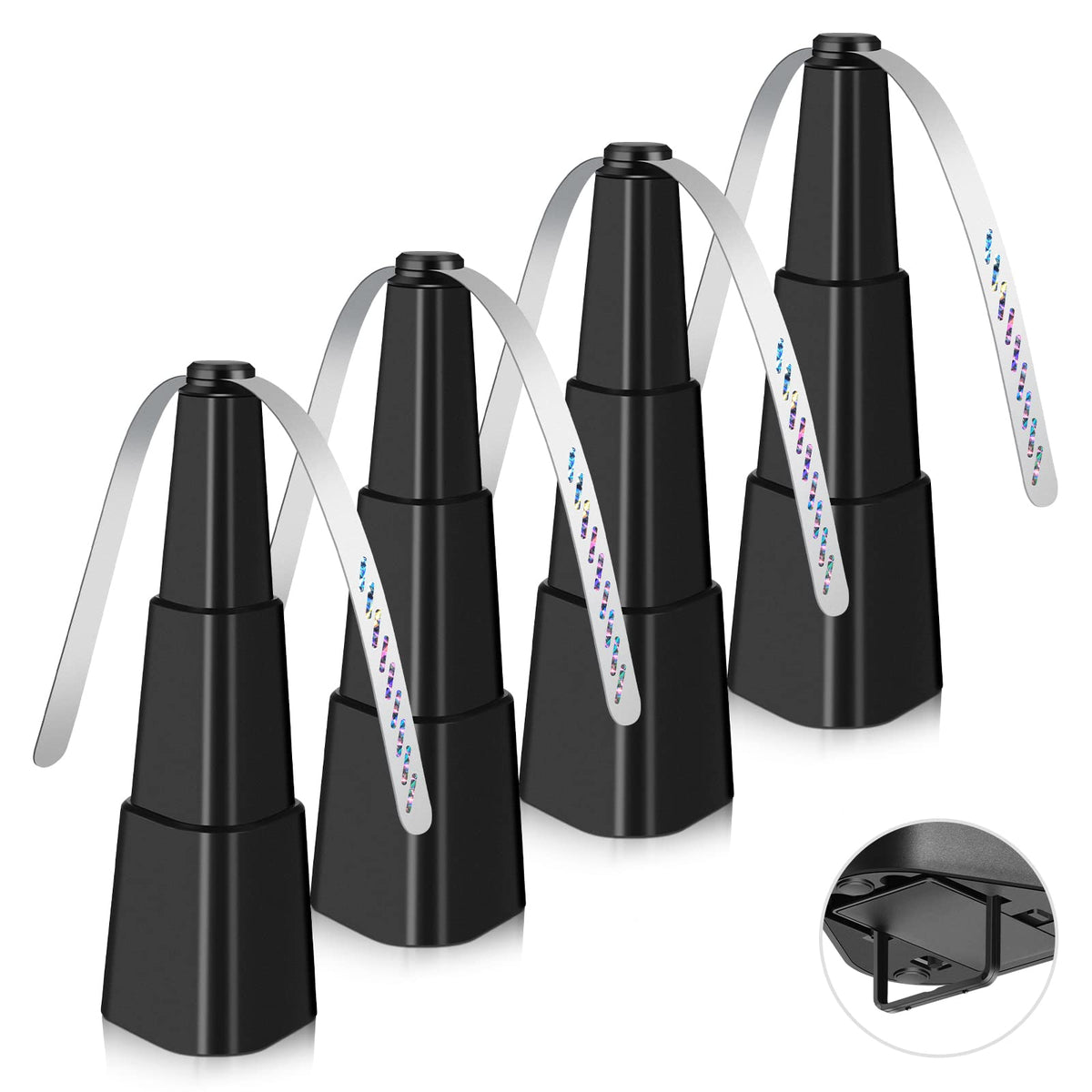 AMIAEDU frontal del paquete mostrando los 4 ventiladores, protección práctica