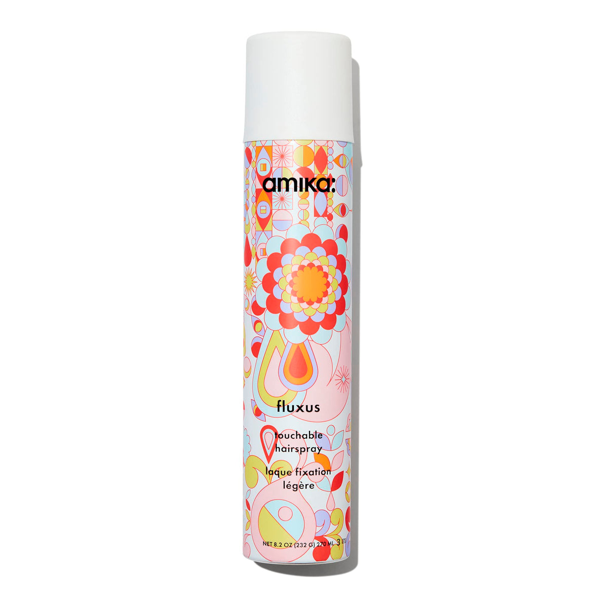 amika Fluxus front packaging showing bottle and branding for quick recognition