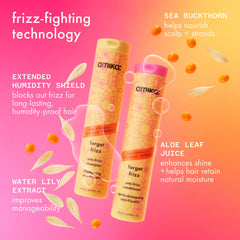 amika acondicionador forget frizz en mano para comparar tamaño práctico