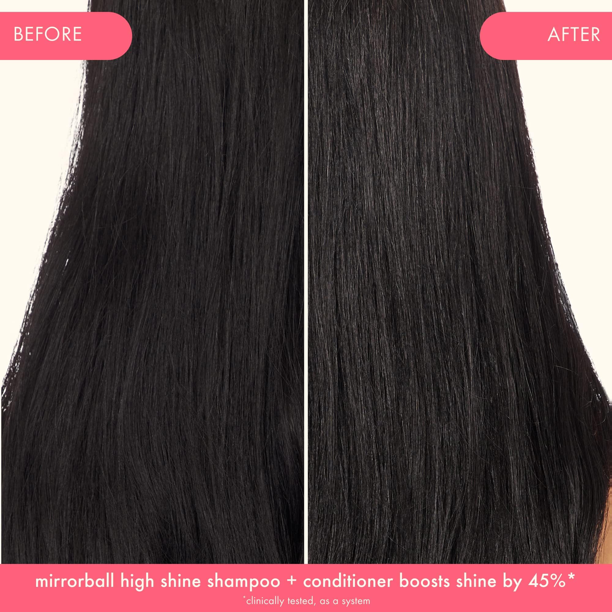 amika detalle de la etiqueta mirrorball con ingredientes y beneficios