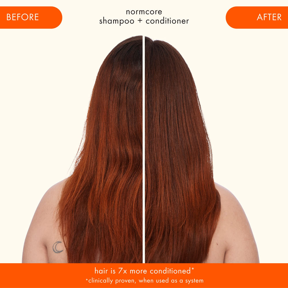 Amika primer desenredante aplicado en cabello húmedo facilita peinado