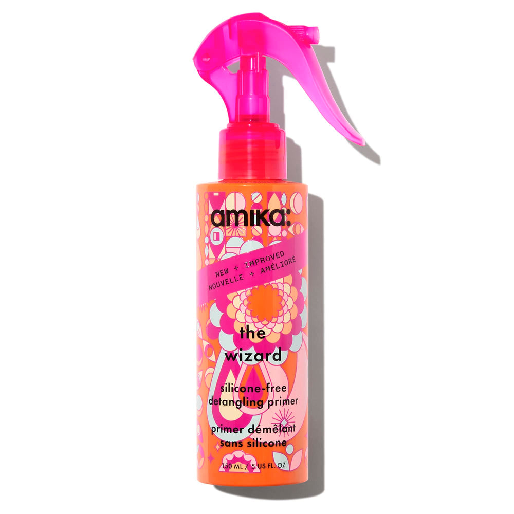 amika front packaging showing 150ml bottle and benefits
