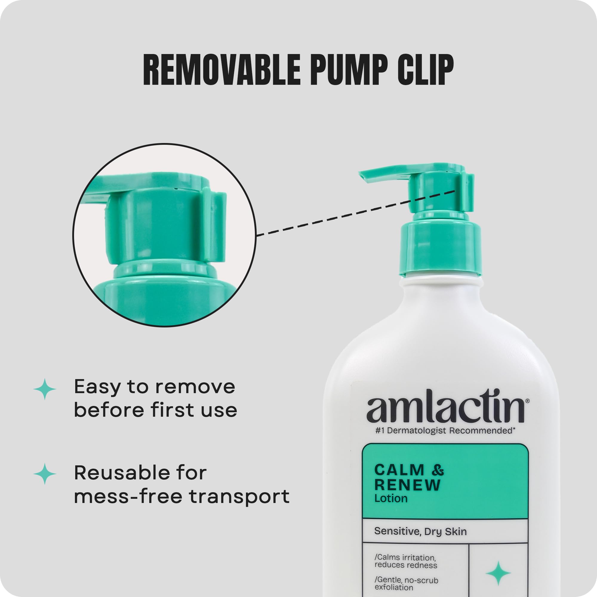 AmLactin en ambiente de baño señalando rutina diaria y aspecto limpio