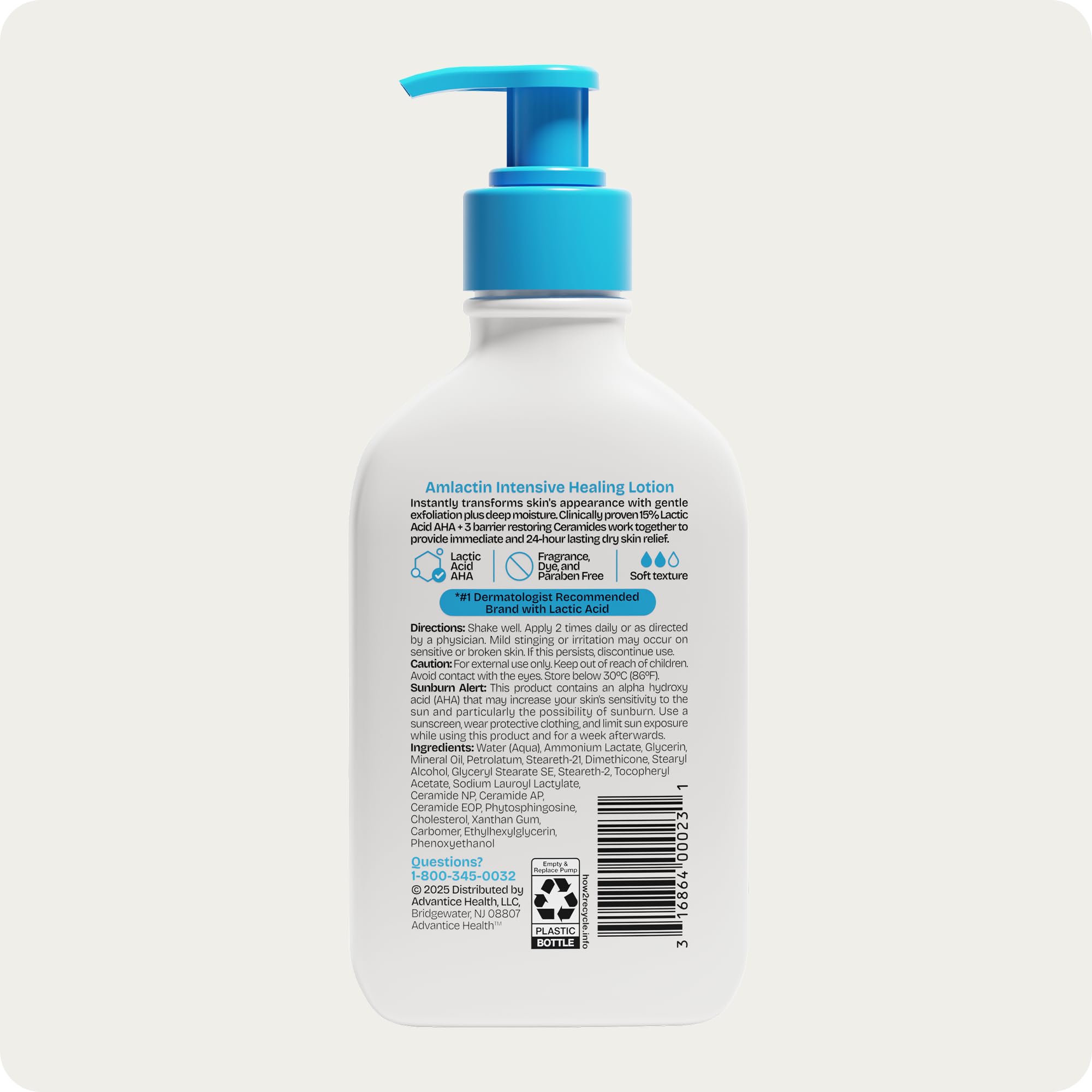 AmLactin en entorno de baño ilustrando uso diario y rutina práctica