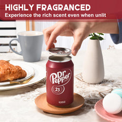 Anakz Doctor Pepper mecha encendida mostrando la llama y difusión olfativa