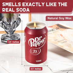 Anakz Doctor Pepper detalle de la tapa metálica que protege la vela