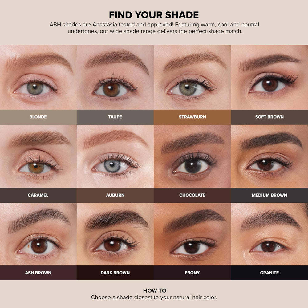 Anastasia Brow Wiz aplicación en vivo mostrando facilidad de uso diaria