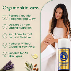 Ancient Greek Remedy aplicación en rostro que mejora suavidad