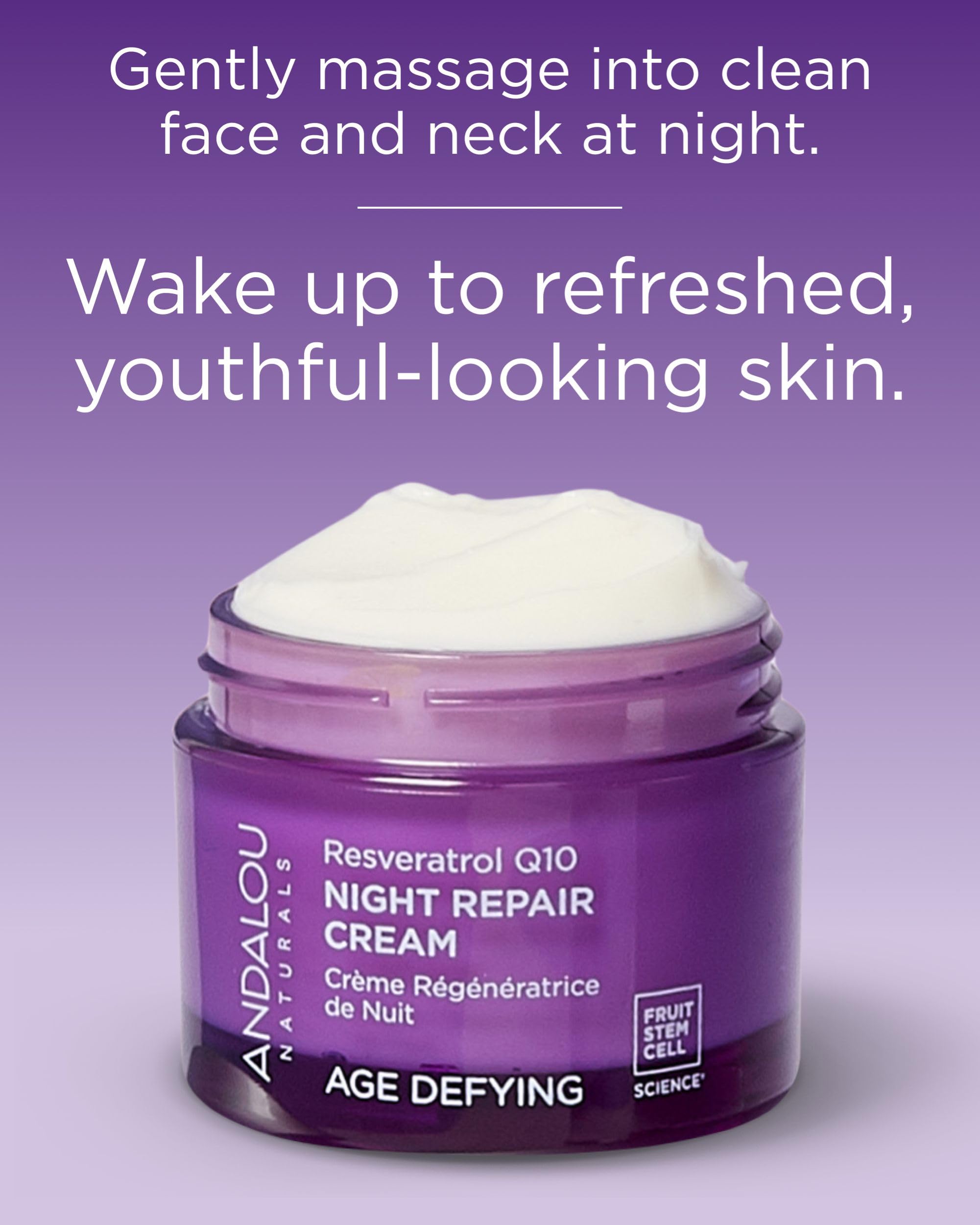 Andalou Naturals frasco junto a moneda para comparar tamaño y uso práctico