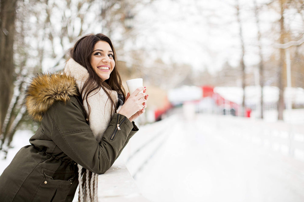 Andes caja envuelta como regalo en ambiente navideño, detalle ideal para obsequio