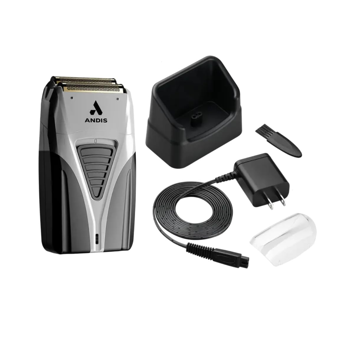 andis ts-2 gold titanium foil closeup highlighting gentle, close-cutting performance