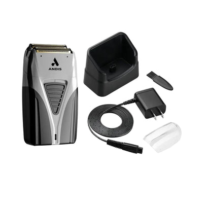 andis ts-2 gold titanium foil closeup highlighting gentle, close-cutting performance
