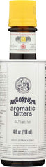 ANGOSTURA etiqueta del Original en primer plano que resalta autenticidad y uso