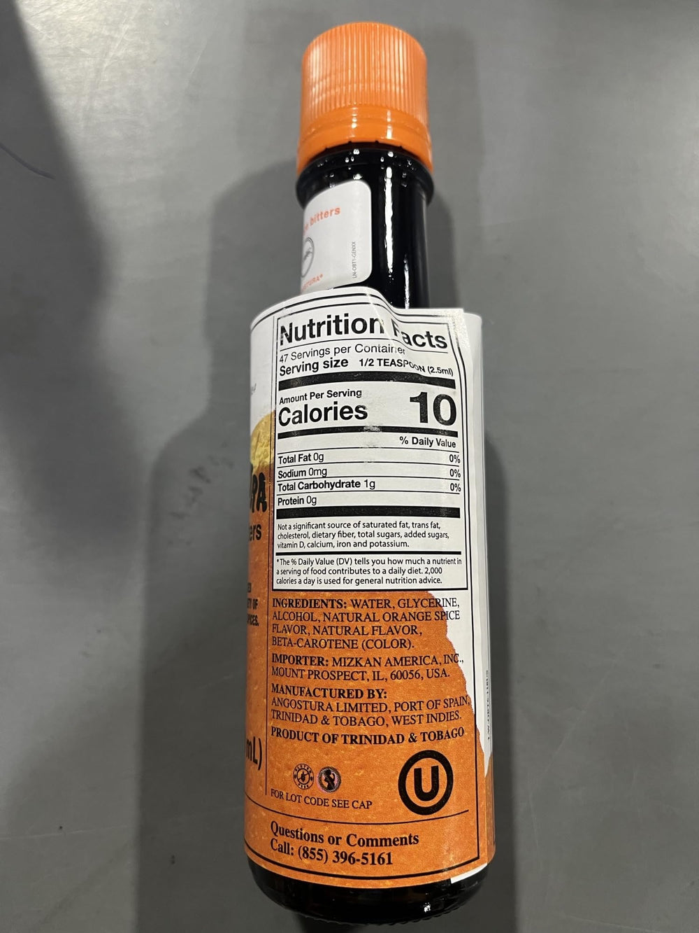ANGOSTURA salsa reducida con gotas para intensificar sabor en cocina