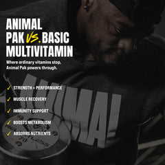 Animal Pak primer plano de tabletas diferentes y textura para confianza de calidad