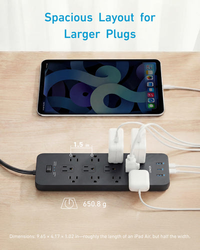 Anker 351 USB-C 20W port closeup illustrating fast phone charging convenience