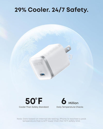Anker cable USB-C incluido de 1,8 m para carga y transferencia fiable