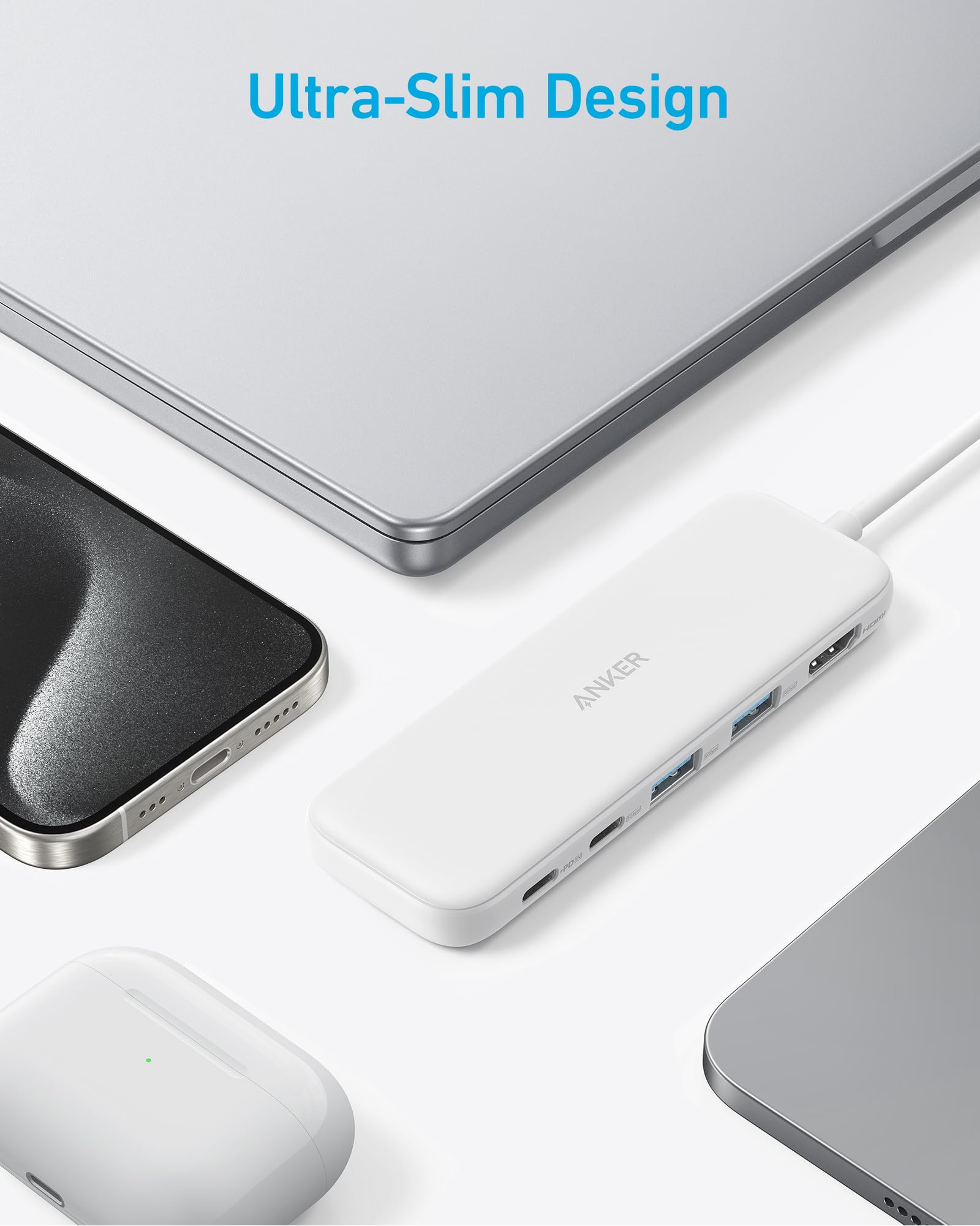 Anker empaque con contenido incluido y guía, incluye garantía de 18 meses