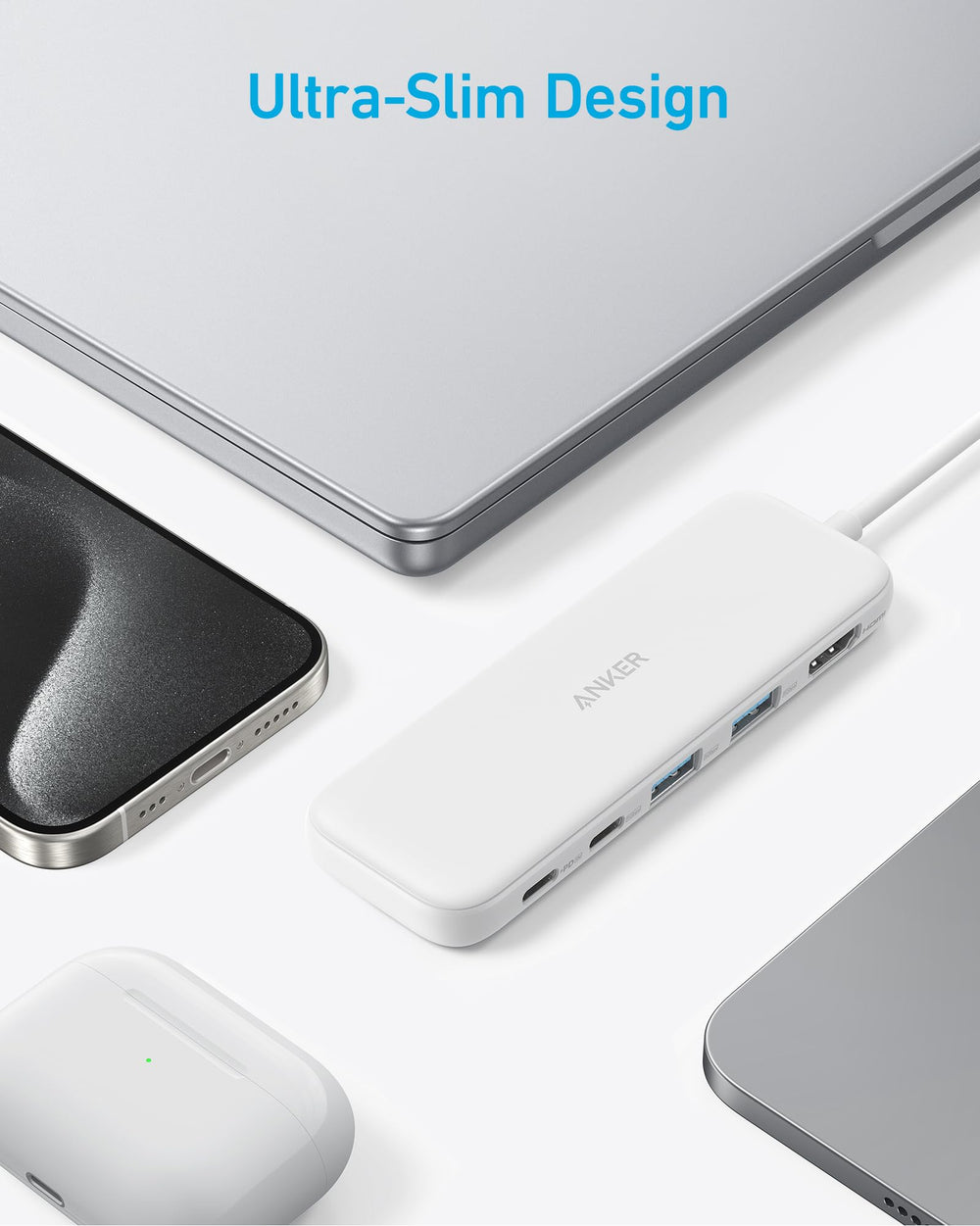 Anker empaque con contenido incluido y guía, incluye garantía de 18 meses