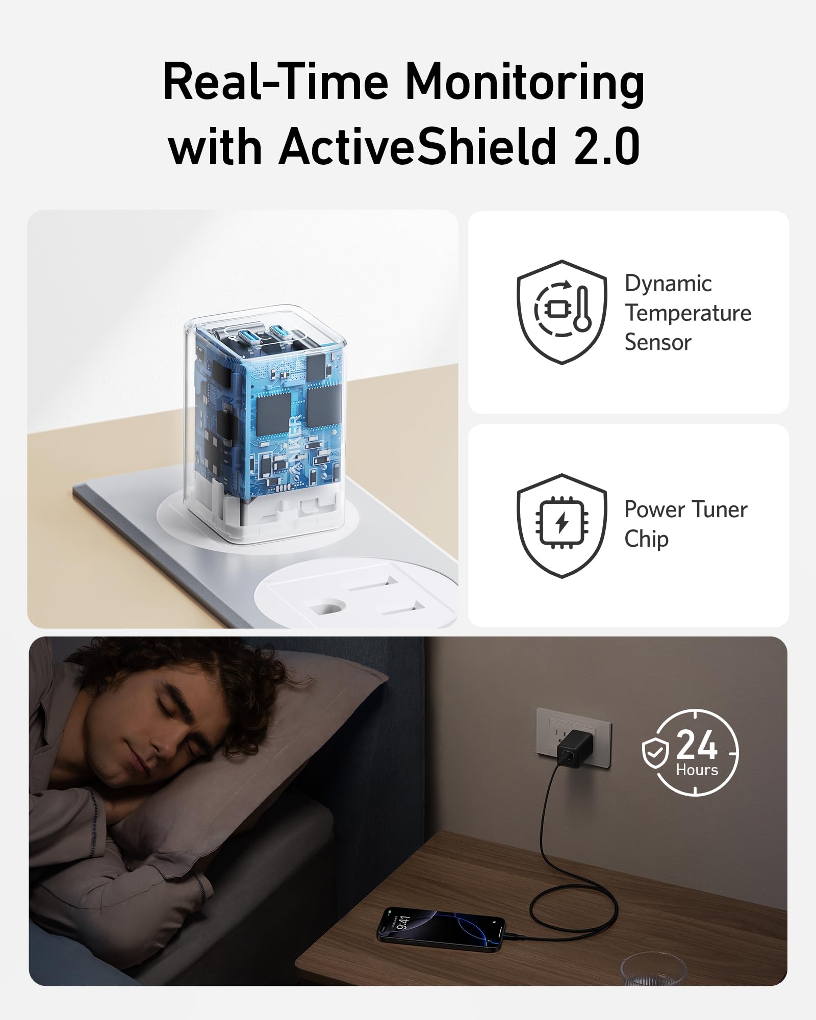 Anker Nano textura de carcasa y acabado mostrando calidad y disipación térmica