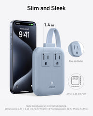 Anker Nano 67W textura de carcasa con plástico reciclado, más sostenible