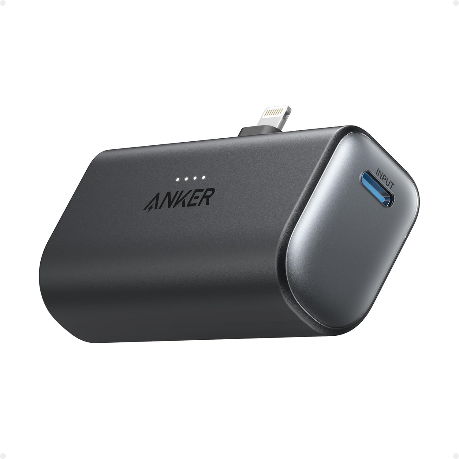 Conector Lightning integrado Anker Nano con MFi, carga sin cables