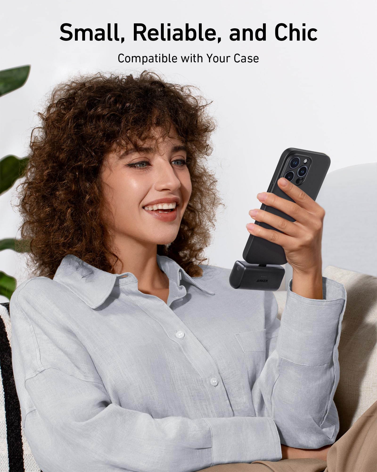 Anker Nano contenido de caja cable y manual beneficio lista para usar