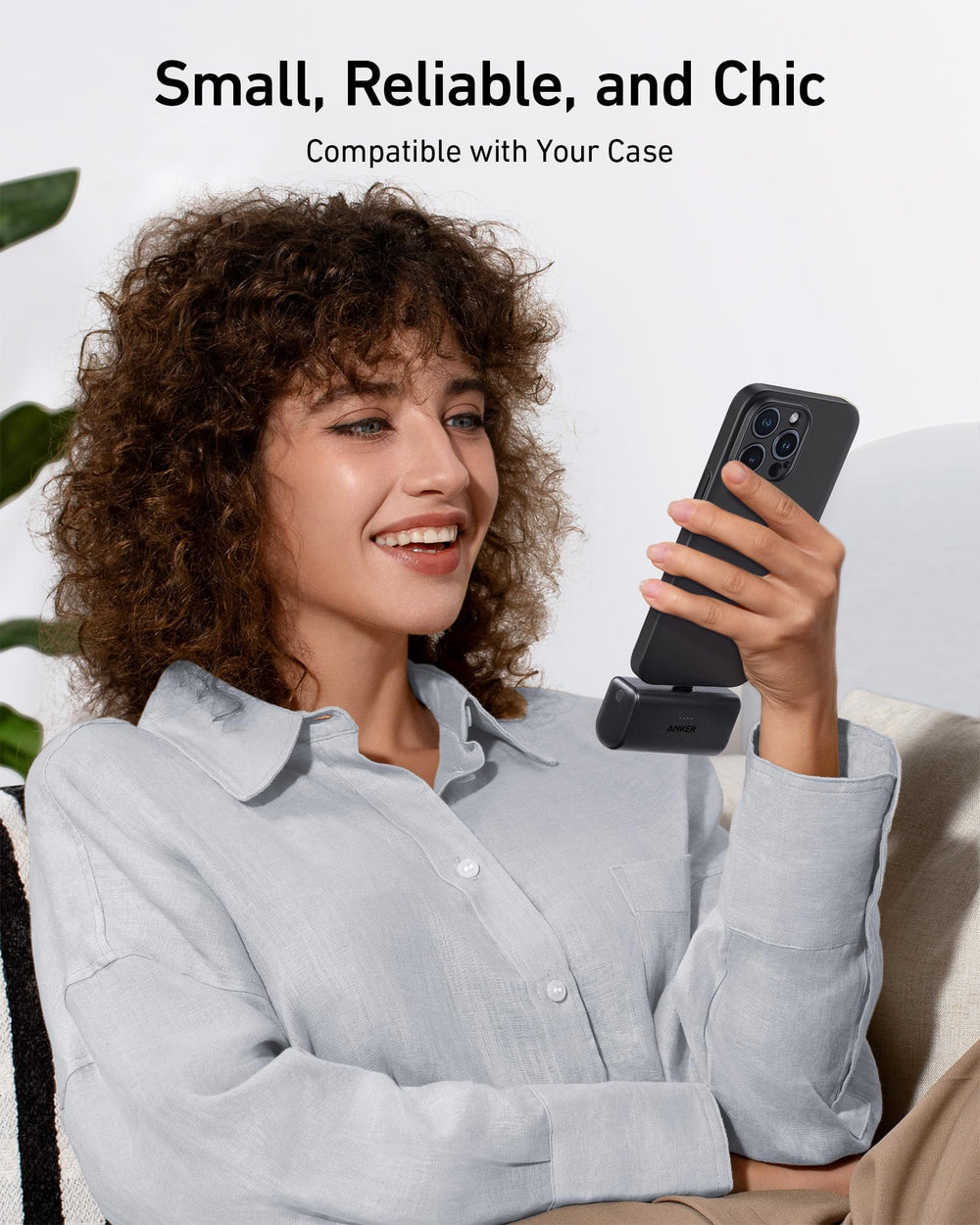 Anker Nano contenido de caja cable y manual beneficio lista para usar