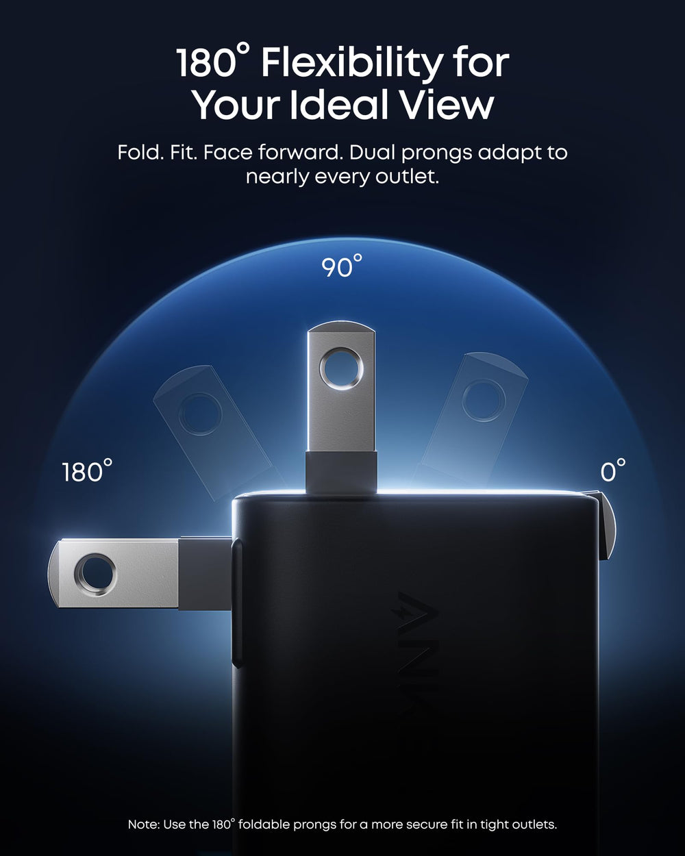 Anker Nano comparado con otra fuente para mostrar tamaño compacto y ventaja de bolsillo