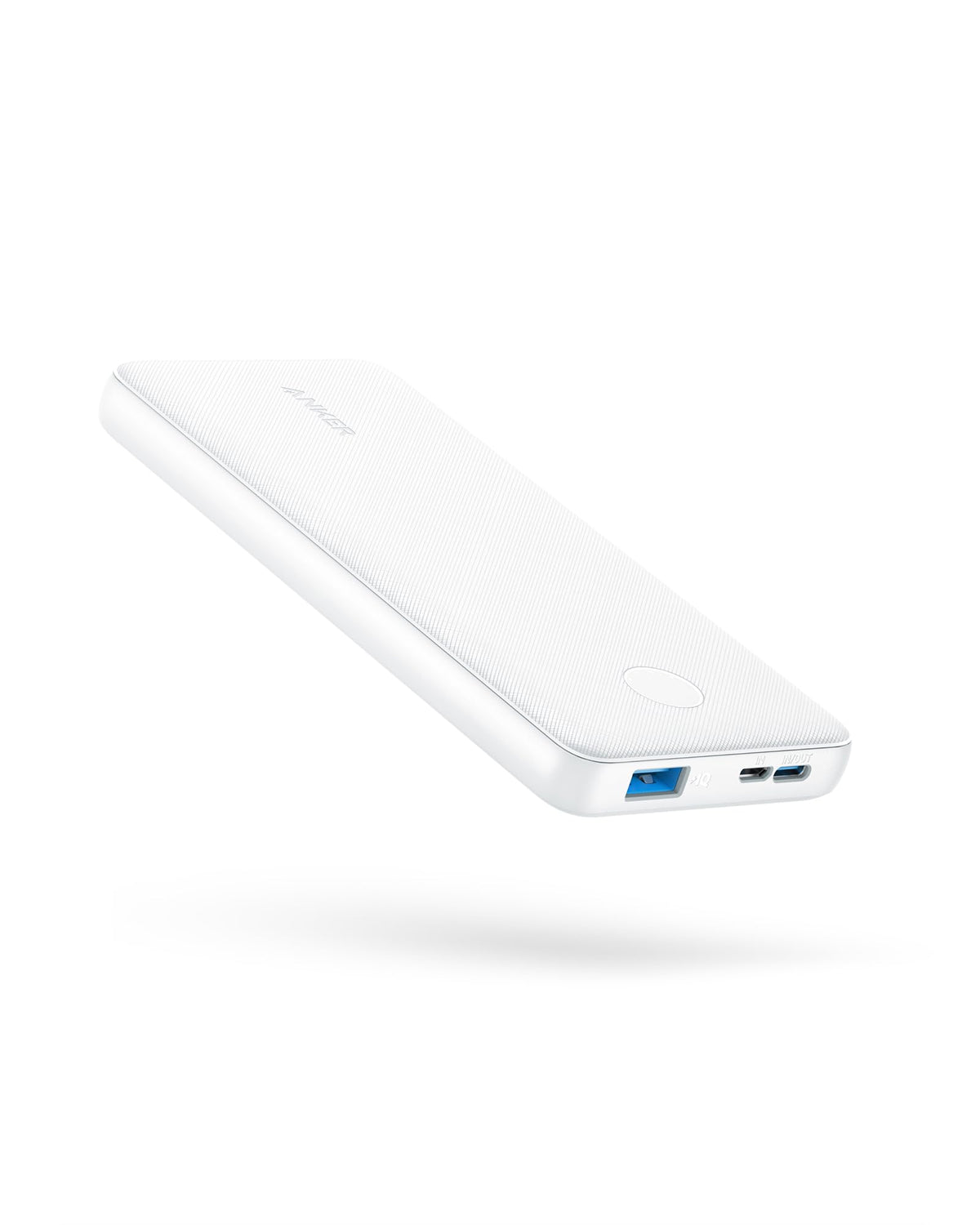 Anker PowerCore Slim 10000 frontal mostrando diseño delgado y elegante