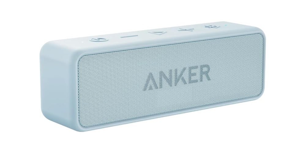 Anker Soundcore 2 frontal mostrando diseño portátil y controles claros