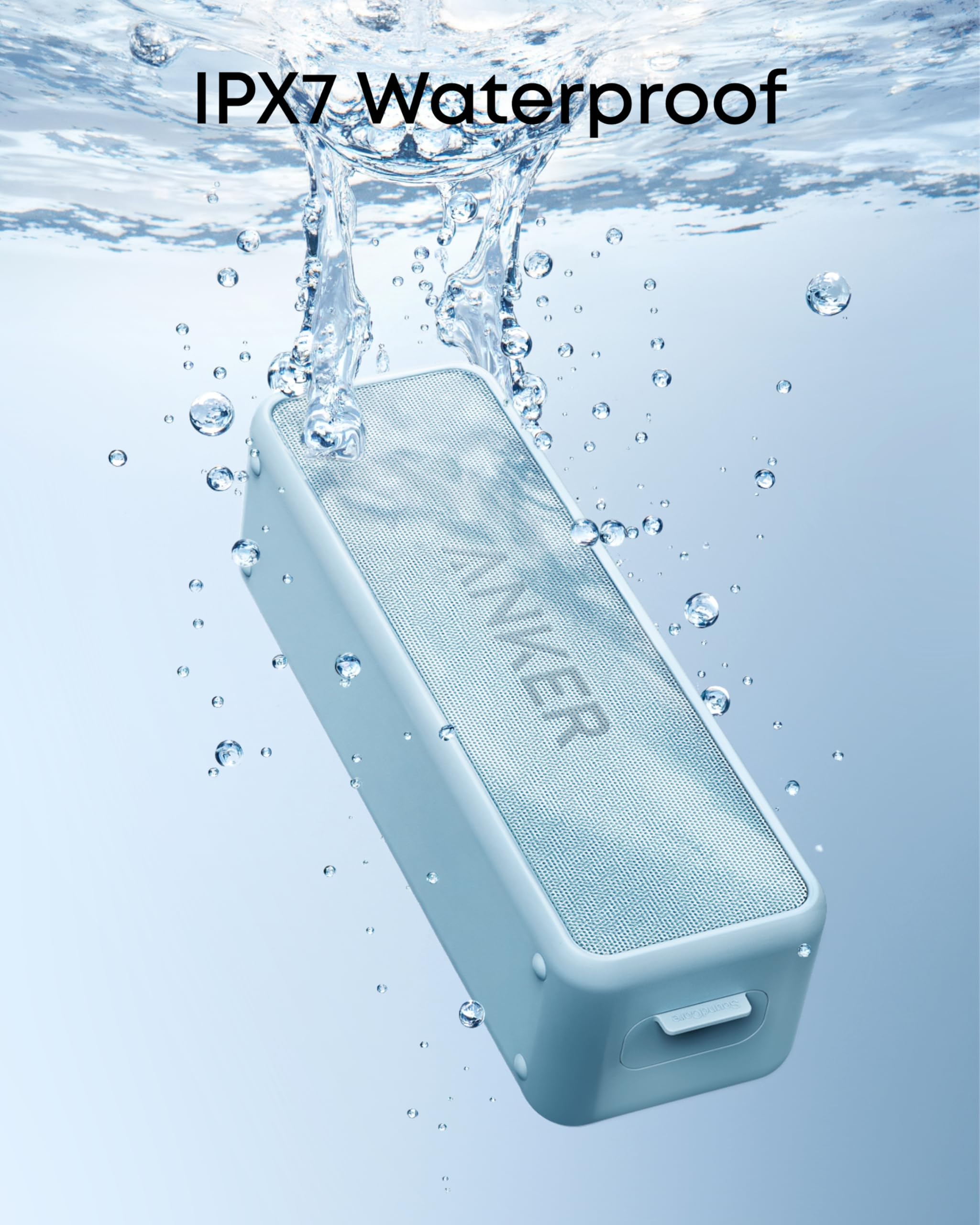 Anker Soundcore 2 detalle de rejilla y materiales, durabilidad visual