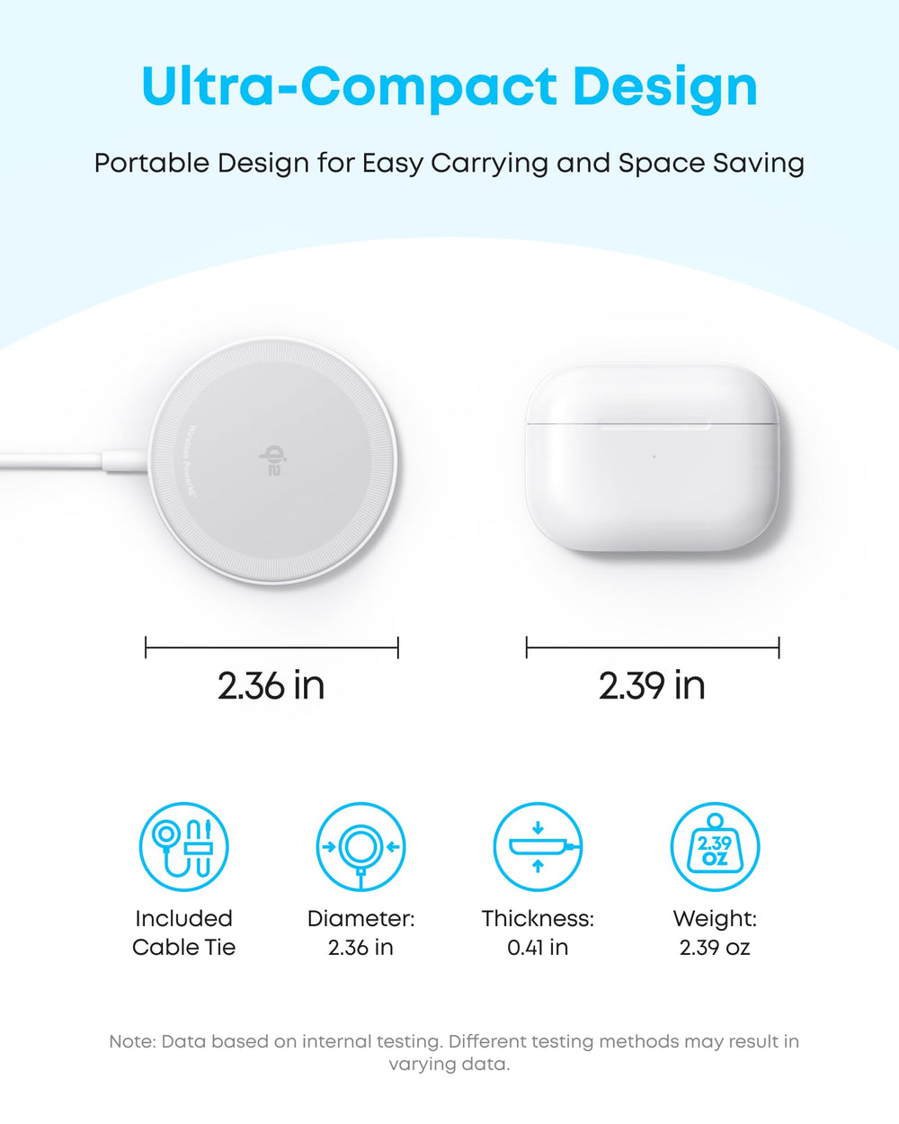 Anker Zolo etiqueta Qi2 y certificación mostrando compatibilidad segura
