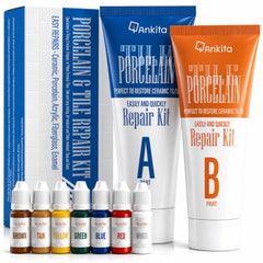 Ankita envase frontal del kit, solución completa para reparar azulejos