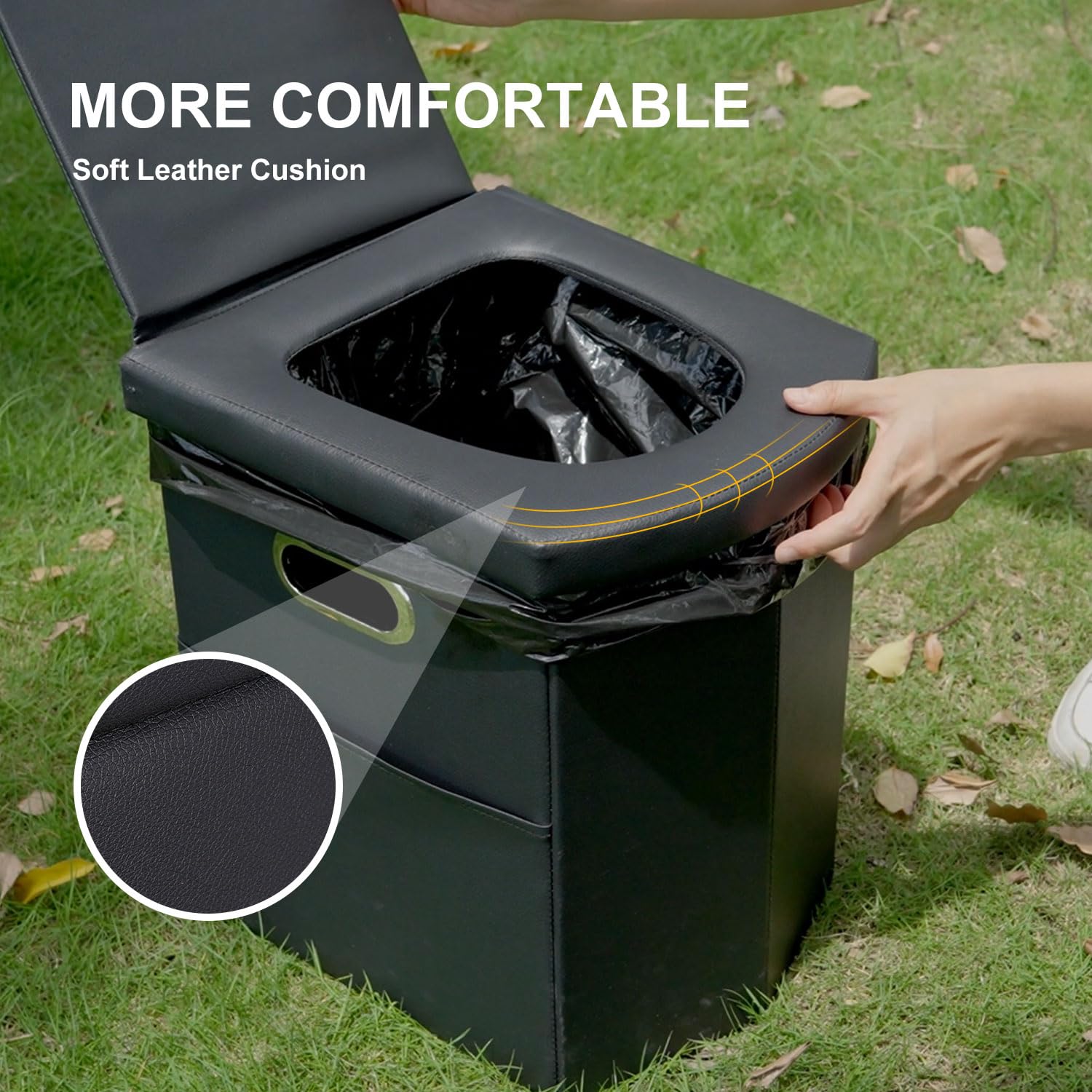 Ann Katy included accessories: waterproof bag and waste liners for ready-to-go benefit