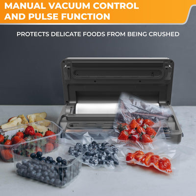 Anova Culinary sealer pro on kitchen counter saving space and speeding meal prep
