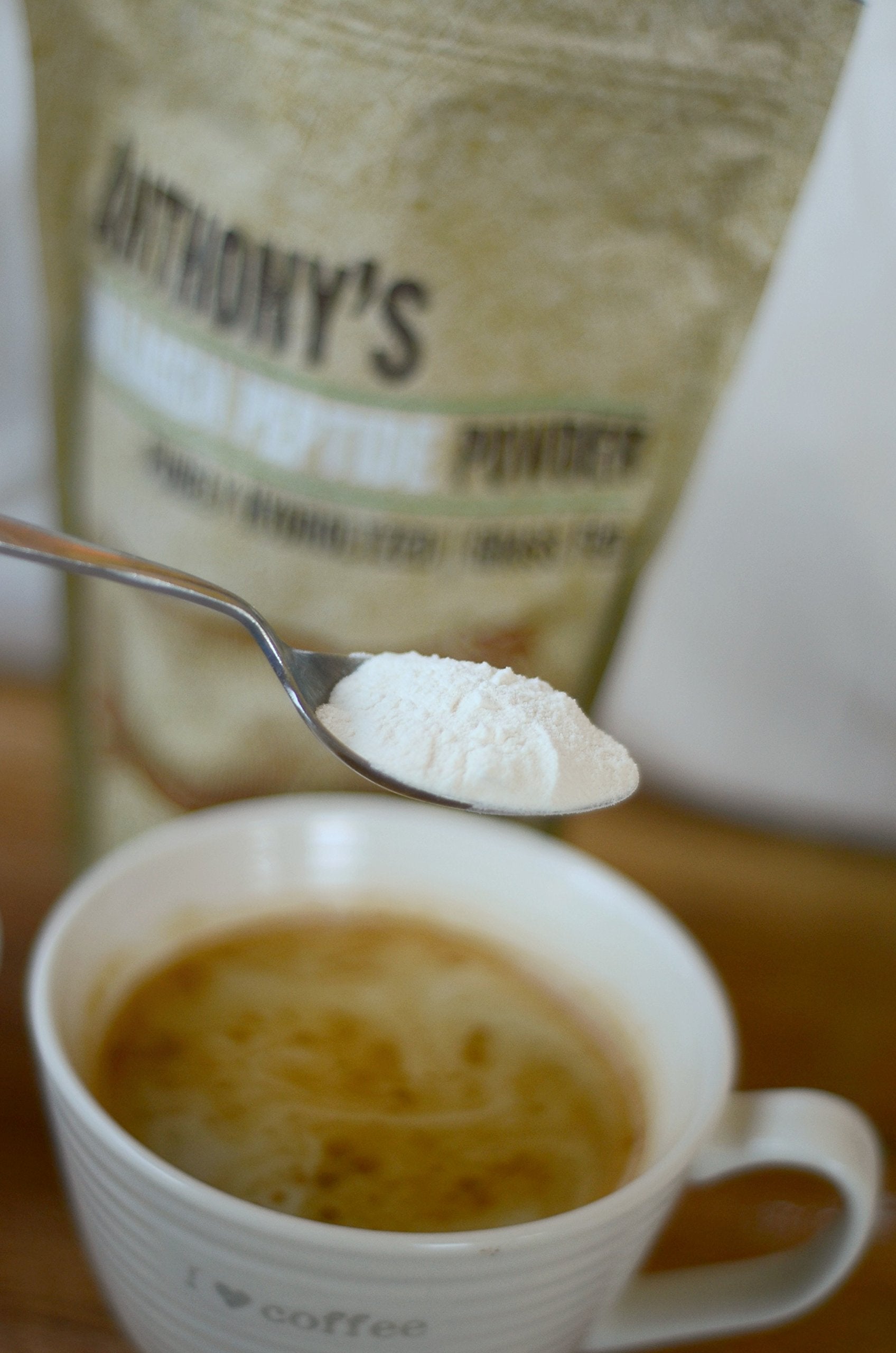 Anthony's frasco en cocina mostrando uso diario y versatilidad