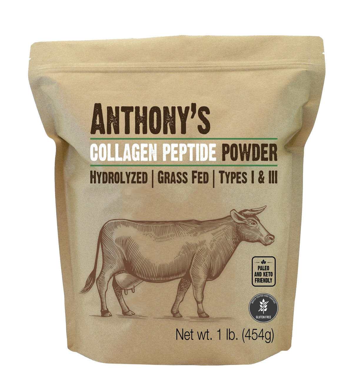 Anthony's empaque frontal limpio y sin sabor, fácil integración