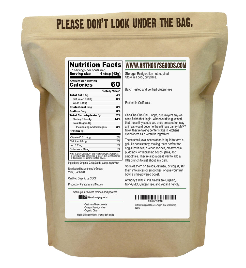 Anthony's close-up seeds texture highlighting gel potential and consistent quality