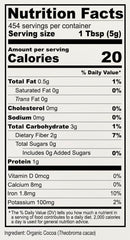 Anthony's cocoa measured in a cup, bulk size convenience for frequent bakers