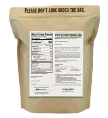 Anthony's cocoa powder fine texture close-up, smooth milling for better mixing
