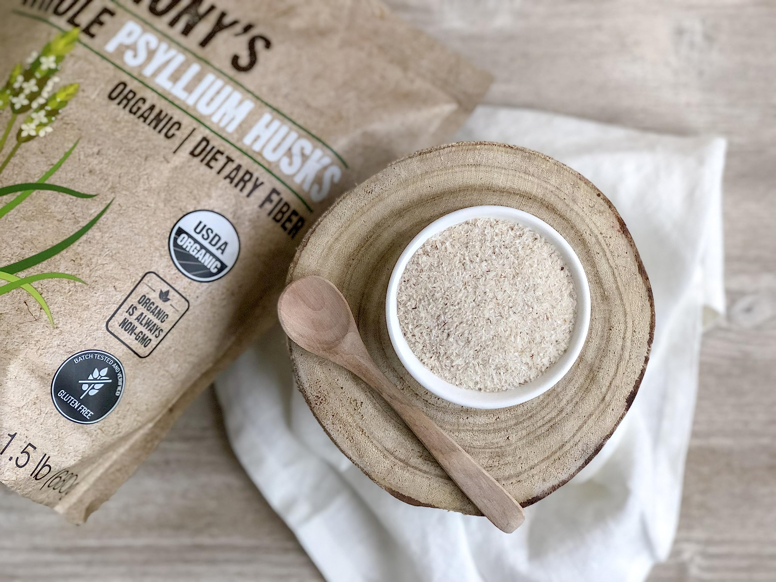 Anthony's etiqueta USDA Organic y Non-GMO en el envase, confirma calidad