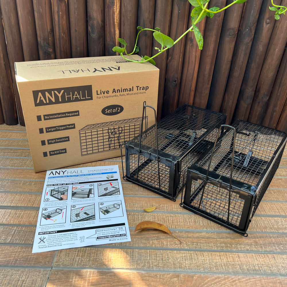 Anyhall jaula interior limpia lista para reutilizar, fácil mantenimiento
